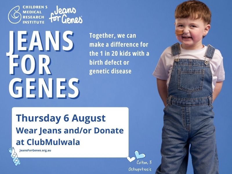 Jeans for Genes Day
