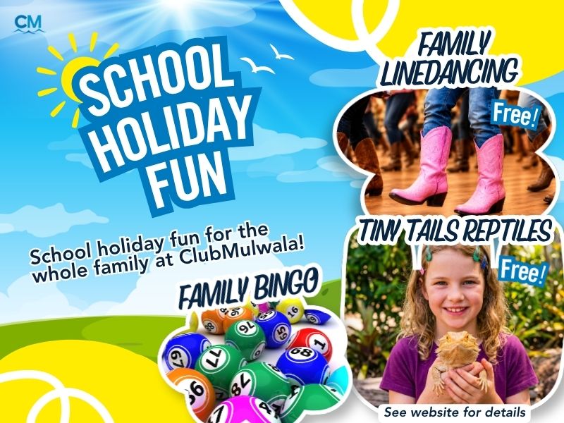 School Holiday Fun at ClubMulwala!